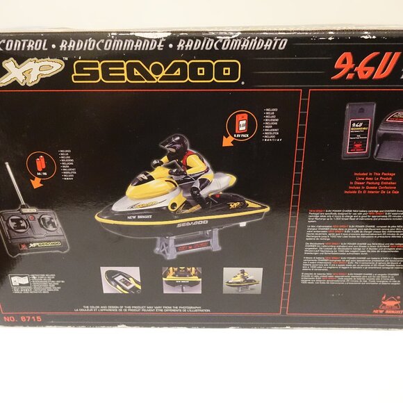 New Bright XP Sea Doo RC Radio Control Toy New in Sealed Box - Picture 5 of 5